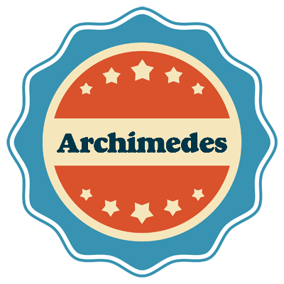 Archimedes labels logo