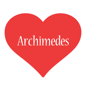 Archimedes love logo