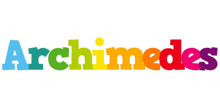 Archimedes rainbows logo