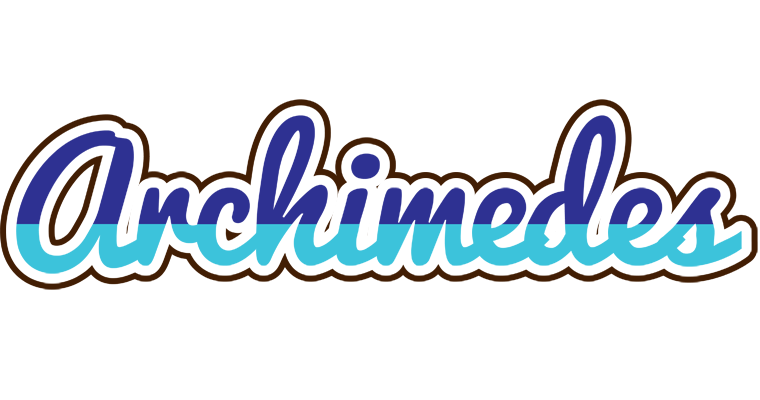 Archimedes raining logo