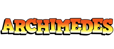 Archimedes sunset logo