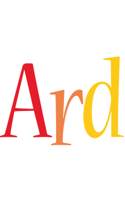 Ard birthday logo