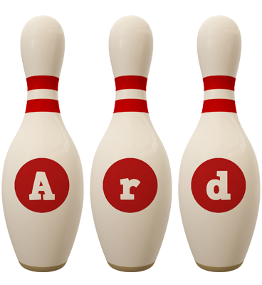 Ard bowling-pin logo
