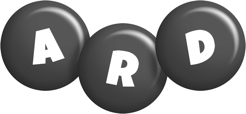Ard candy-black logo