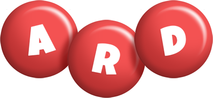 Ard candy-red logo