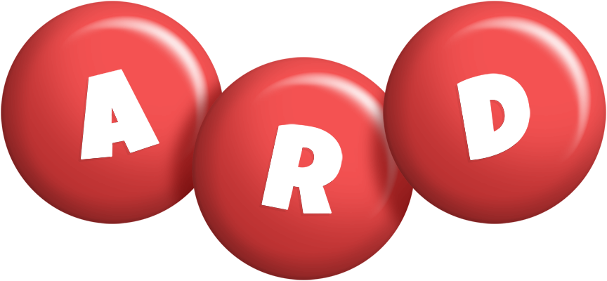 Ard candy-red logo