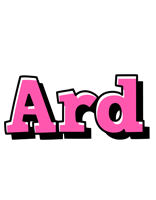 Ard girlish logo