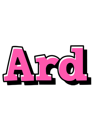 Ard girlish logo