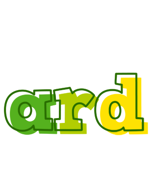 Ard juice logo