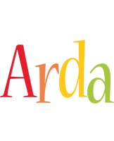 Arda birthday logo