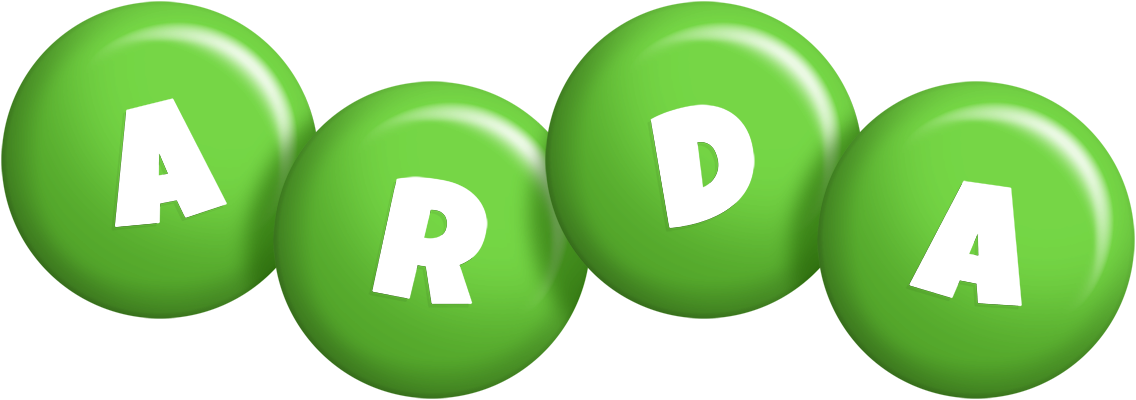 Arda candy-green logo