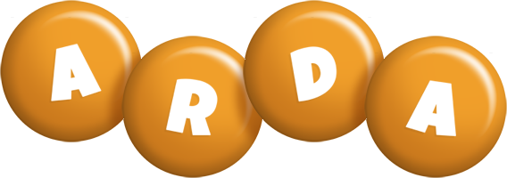 Arda candy-orange logo