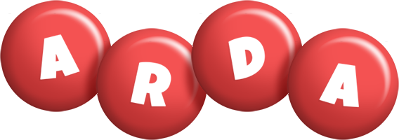 Arda candy-red logo