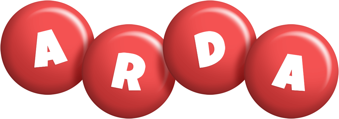Arda candy-red logo