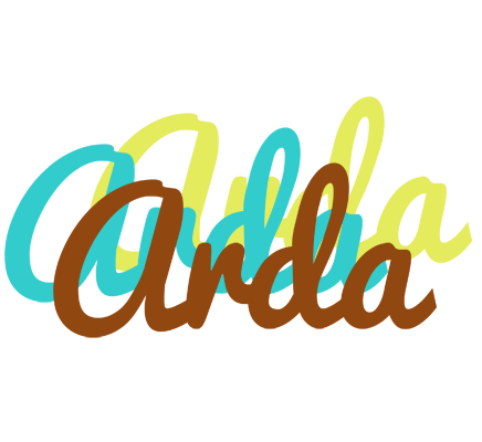 Arda cupcake logo
