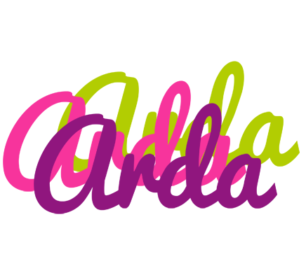 Arda flowers logo