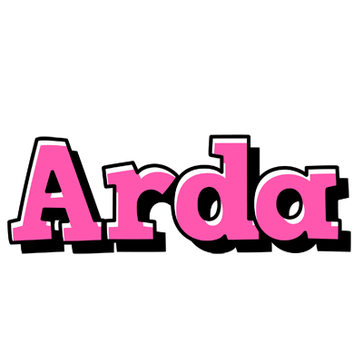 Arda girlish logo