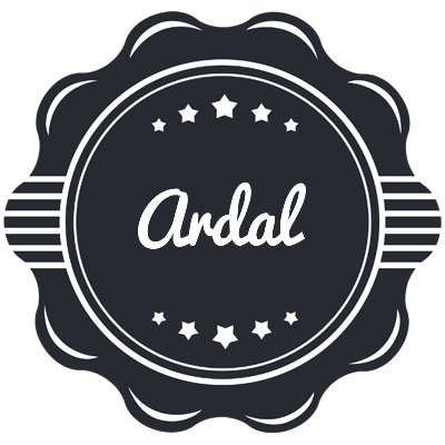 Ardal badge logo