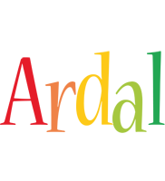 Ardal birthday logo