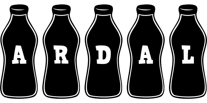 Ardal bottle logo