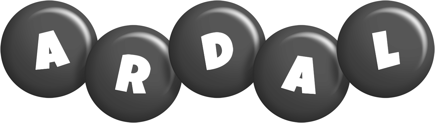 Ardal candy-black logo