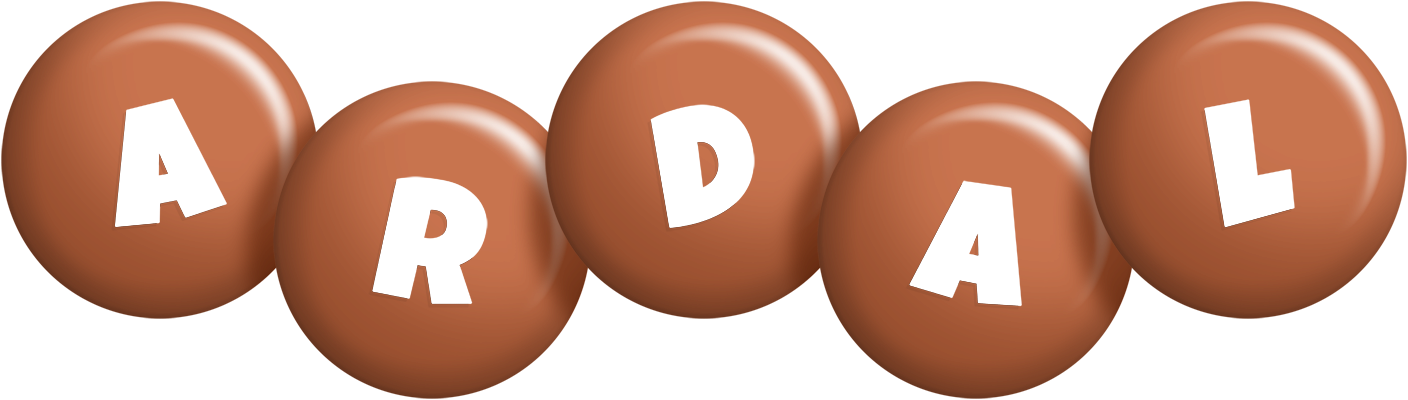 Ardal candy-brown logo
