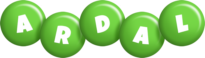 Ardal candy-green logo