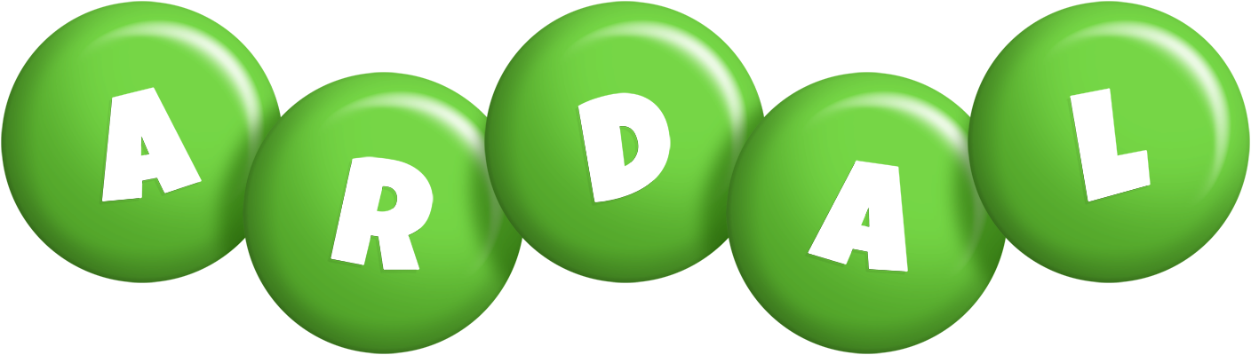 Ardal candy-green logo