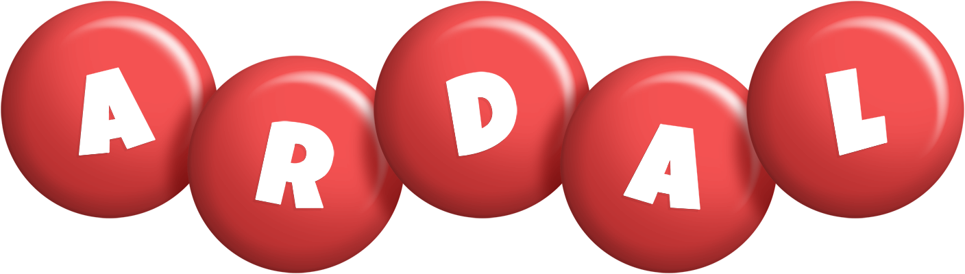 Ardal candy-red logo