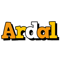 Ardal cartoon logo