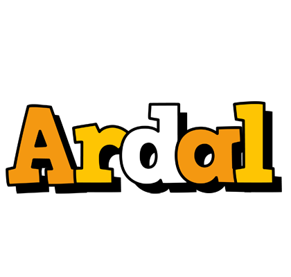 Ardal cartoon logo