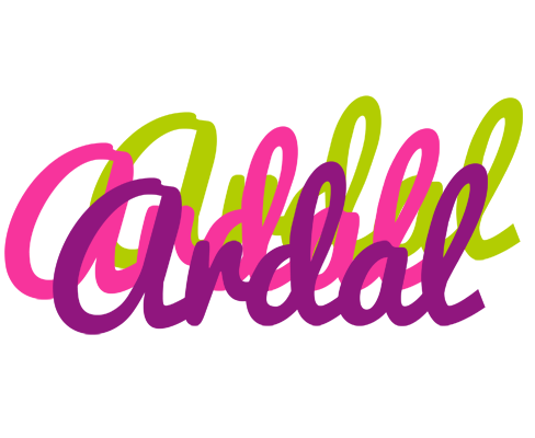 Ardal flowers logo