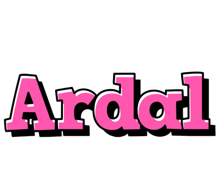 Ardal girlish logo