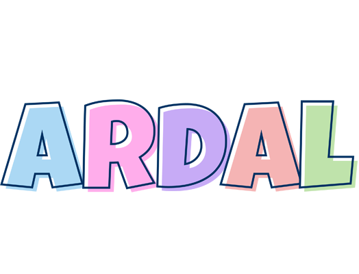 Ardal pastel logo