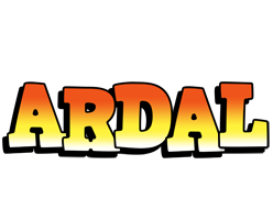 Ardal sunset logo