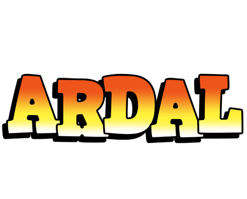 Ardal sunset logo