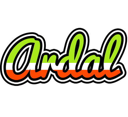 Ardal superfun logo