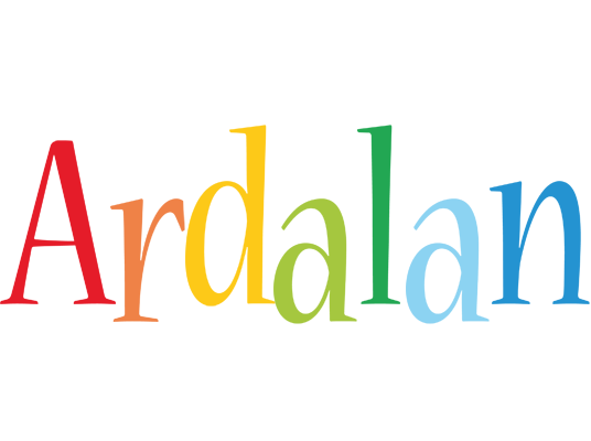 Ardalan birthday logo