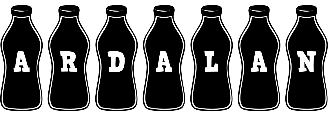 Ardalan bottle logo