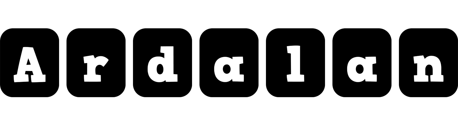 Ardalan box logo
