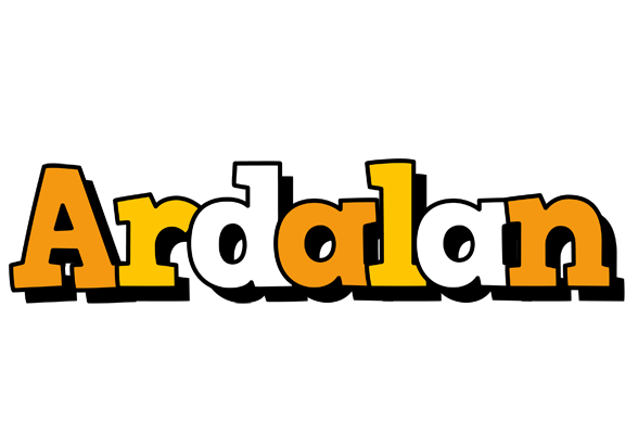 Ardalan cartoon logo