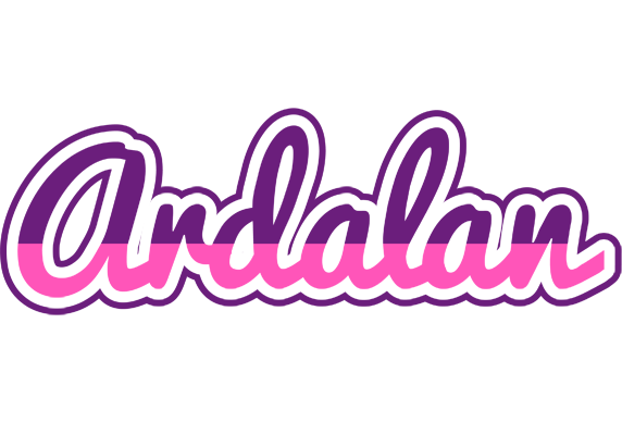 Ardalan cheerful logo