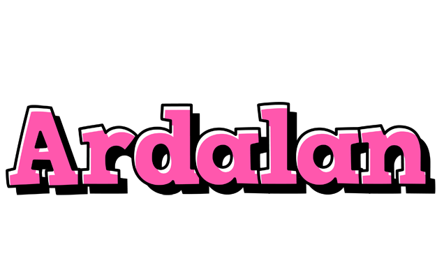 Ardalan girlish logo
