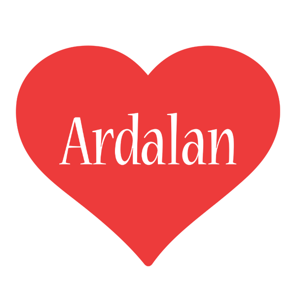 Ardalan love logo