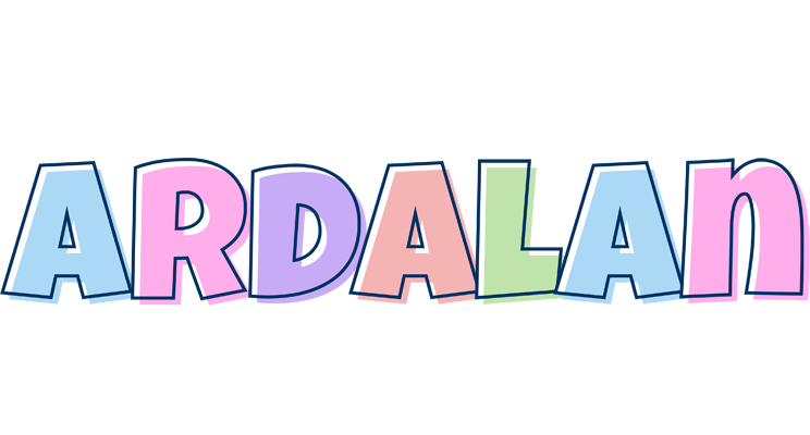 Ardalan pastel logo