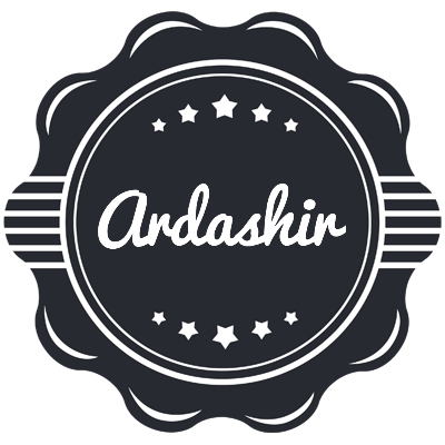 Ardashir badge logo