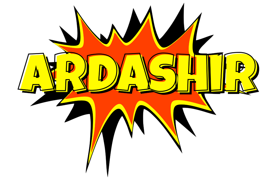 Ardashir bazinga logo