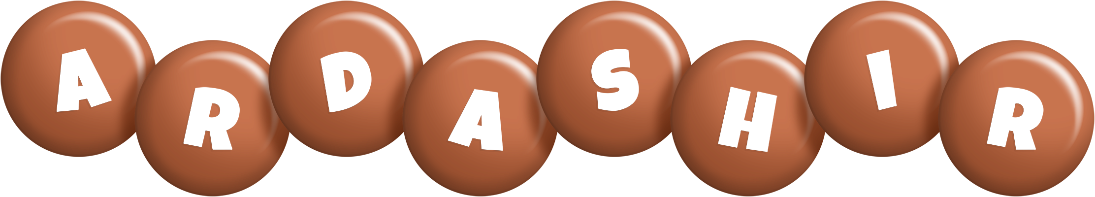 Ardashir candy-brown logo