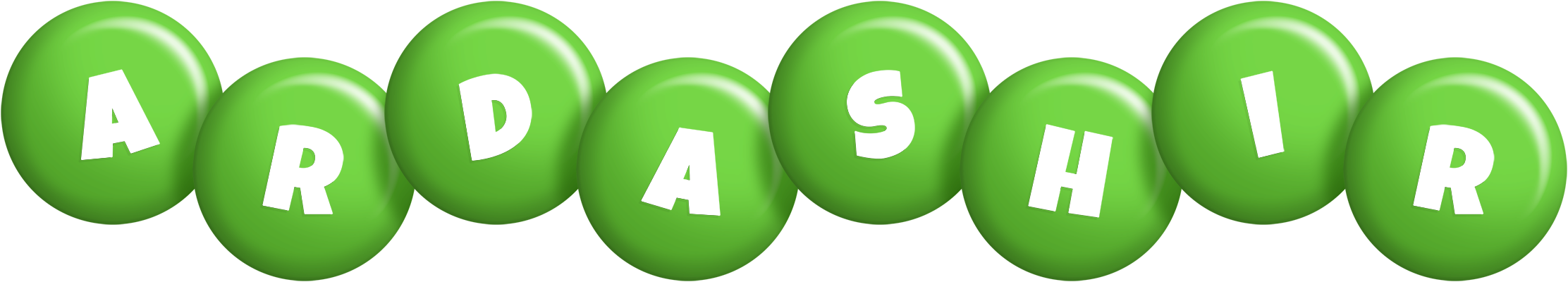Ardashir candy-green logo
