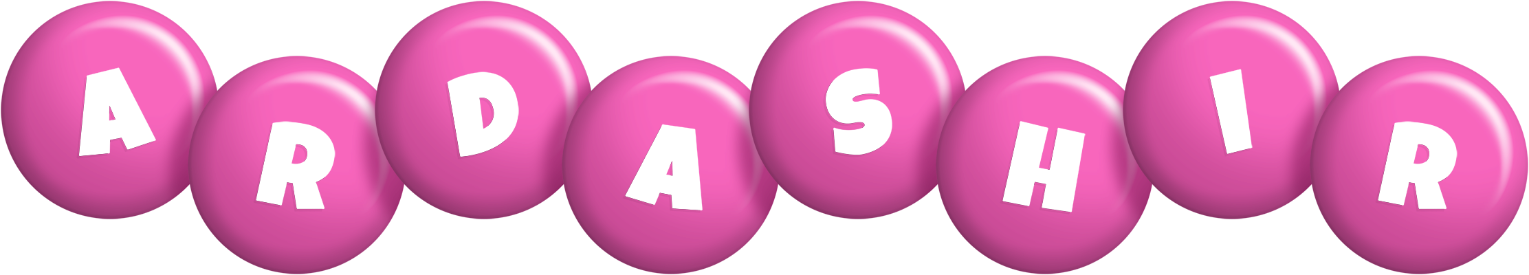 Ardashir candy-pink logo